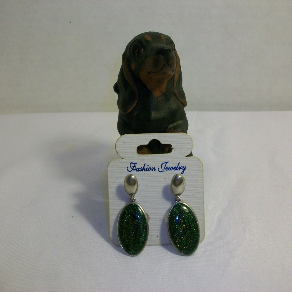 🌞Fashion Jewelery Green Sparkle Earrings